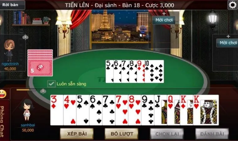 Bí Quyết Thắng Lớn Cách Chơi Tiến Lên Miền Nam Tại 789P 2 Bàn chơi Tiến Lên Miền Nam Tại 789P