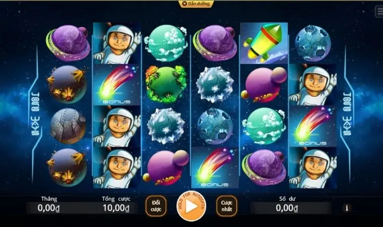 Bí Quyết Quay Nổ Hũ Vũ Trụ 789P Thắng Jackpot Siêu To Khổng Lồ 2 Giao diện chơi Nổ Hũ Vũ Trụ 789P