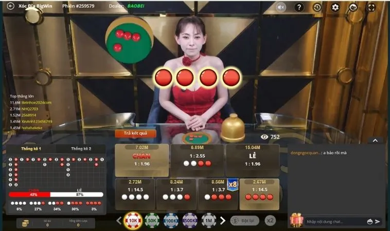 Bí Kíp Chinh Phục Xóc Đĩa Tại 789P Thắng To Nhất 2 Bàn cược Xóc Đĩa Tại 789P